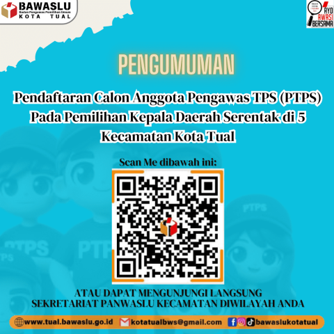 PENGUMUMAN PENDAFTARAN PTPS