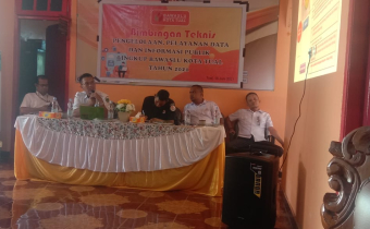 BAWASLU KOTA TUAL KEMBALI MENGGELAR BIMTEK PENGUATAN KAPASITAS KELEMBAGAAN