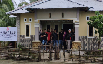 Supervisi Bawaslu Kota Tual ke Kecamatan Pulau-pulau