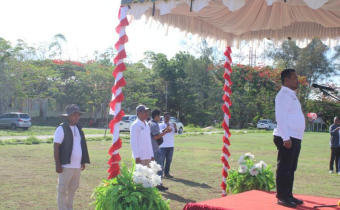 Deklarasi Kampanye Damai Pemilu Tahun 2024 Bawaslu Kota Tual