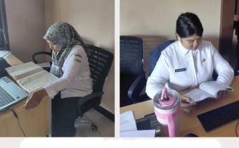 Kegiatan Rutin Membaca Kitab Suci Sebelum Rutinitas Kerja di Lingkungan Bawaslu Kota Tual