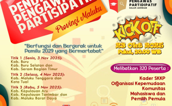 Pendidikan Pengawasan Partisipatif (P2P) Bawaslu Kota Tual