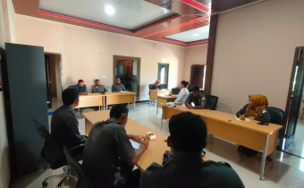 Bawaslu Kota Tual Gelar Rapat Internal Sambut Kunjungan Bawaslu RI