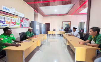 Bawaslu Kota Tual Terima Kunjungan DPC Partai Persatuan Pembangunan Kota Tual