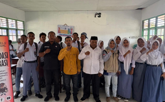 Bawaslu Kota Tual Gelar Konsolidasi Demokrasi di MA Raudah Tual, Sasar Pemilih Pemula